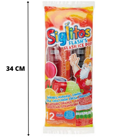 Siglitos Flash Ice Pops 12x960 ml