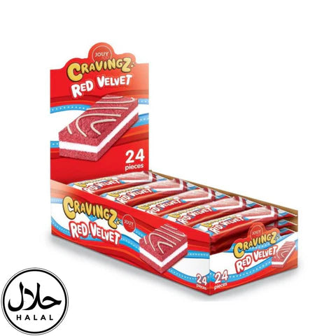 Displaybox Jouy & Co Cravingz Red Velvet 6x24x40gr non eu