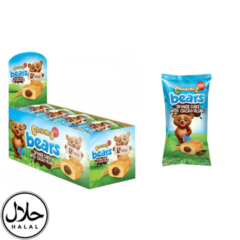 Displaybox Jouy & Co CravingBears Choco 12x12x40gr