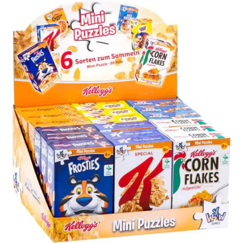 Kellogs Cornflakes Mini Puzzle 2x18x50 puzzle pieces