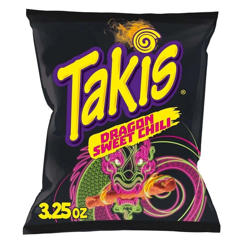 Takis Dragon Sweet Chili 18x90gr