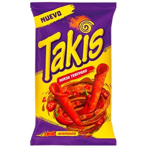 Takis Ninja teriyaki 18x90gr