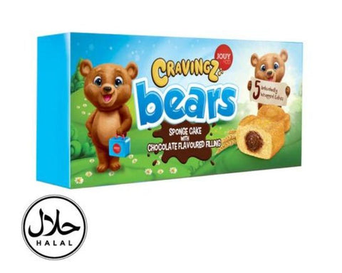 Jouy & Co Creaving Bears Choco 5 pk 18x5x40gr