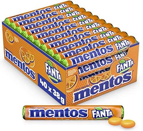 Mentos Fanta Soft Candy Display 16x30gr