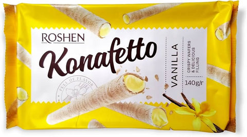 Roshen Waferrolls Vanilla 15x140gr