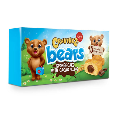 Jouy & Co Craving Bears Choco 5 pk 18x5x40gr