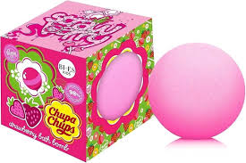 Chupa Chups Bath Bomb Strawberry 12x165gr