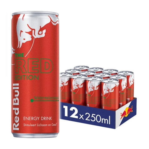 RedBull RED watermelon 12x250ml